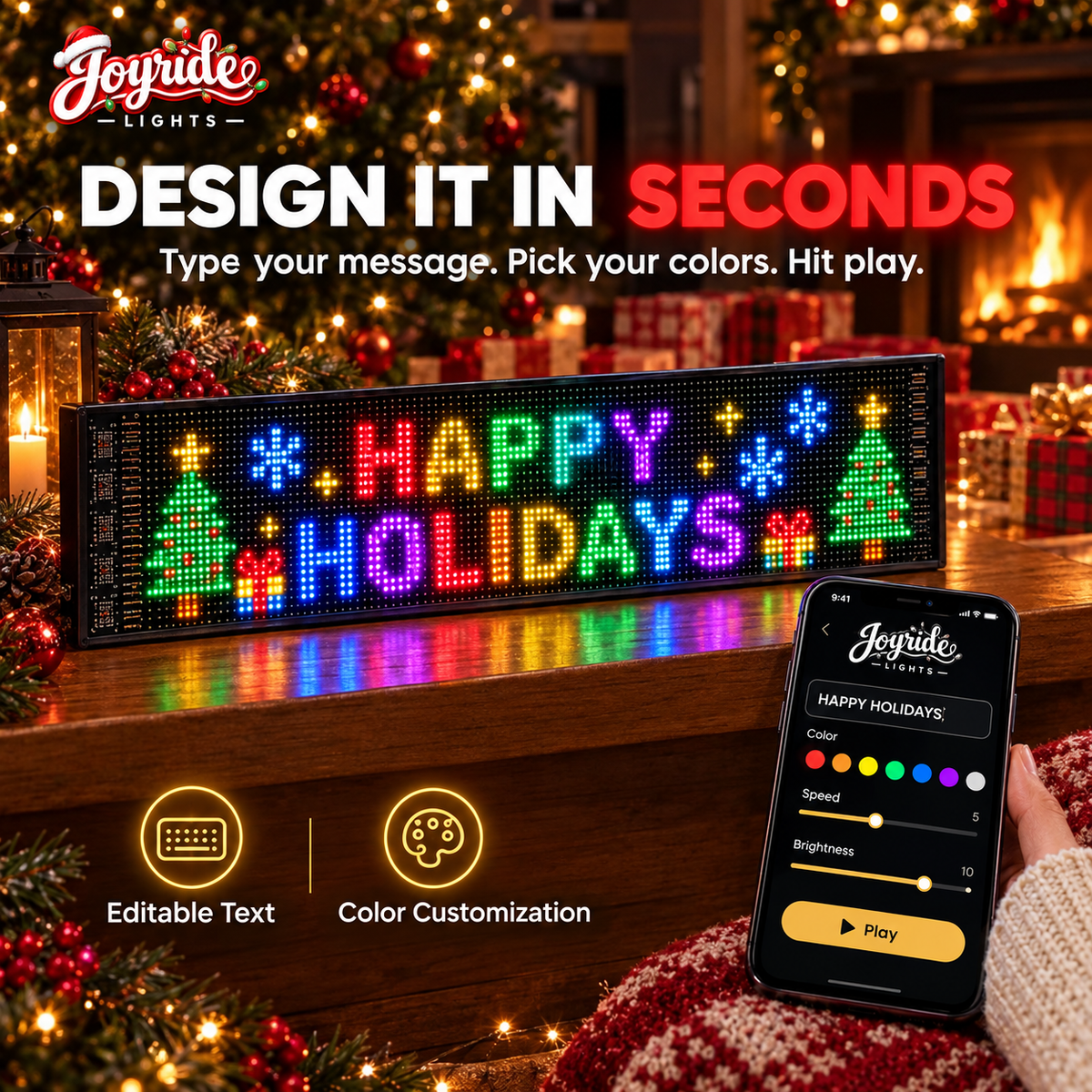 Joyride Lights Display